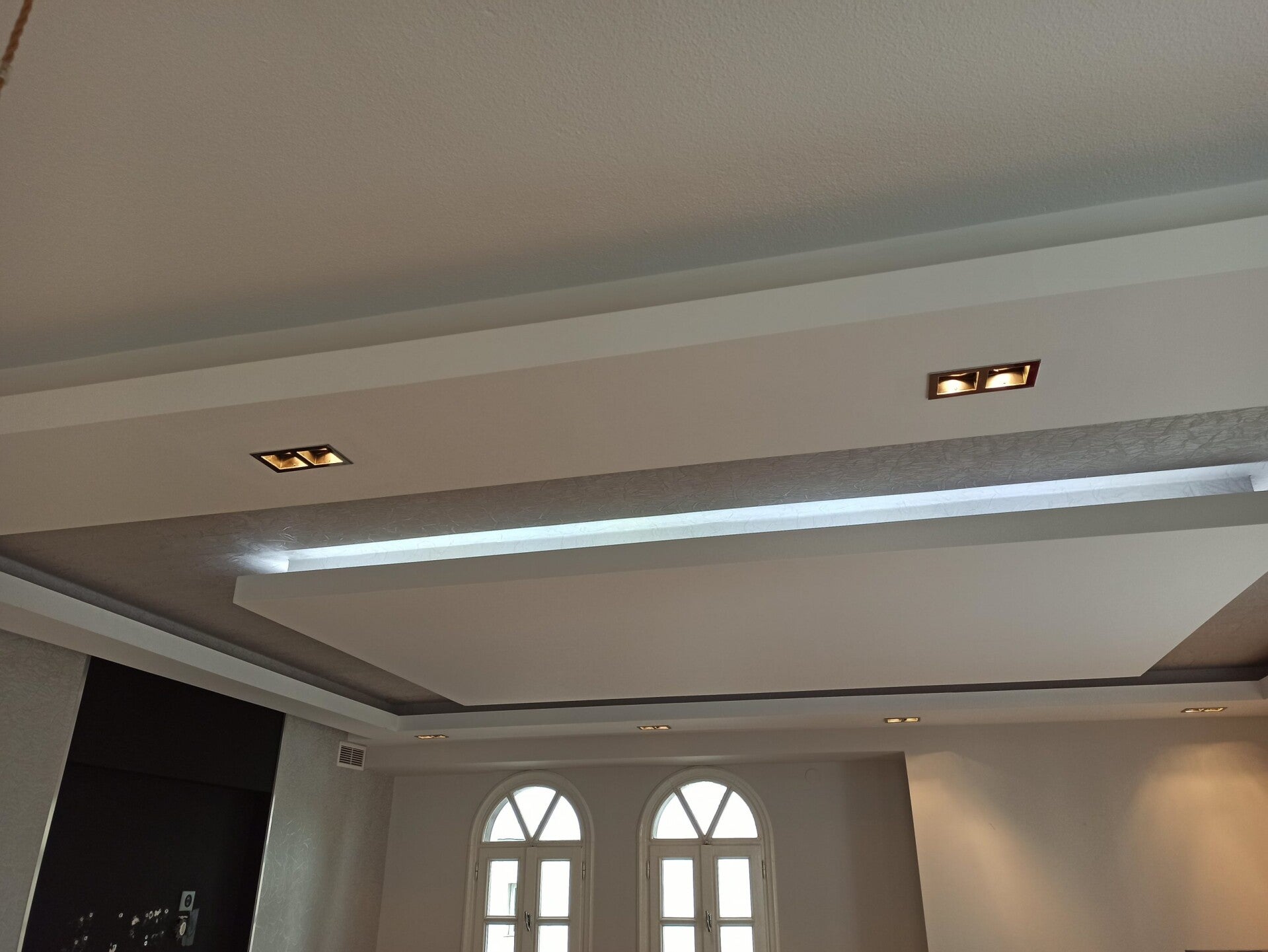 Finished renovation work